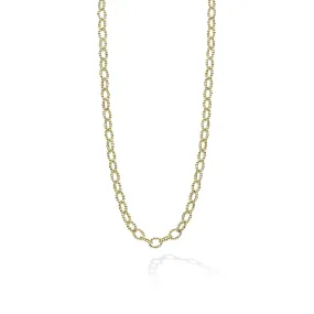 18K Gold Petite Link Necklace