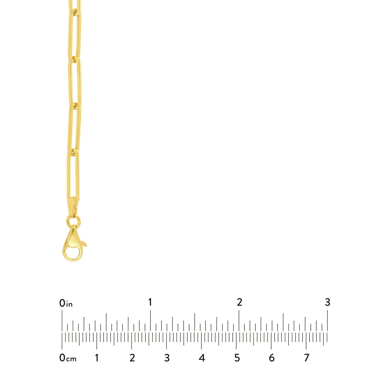3.95mm Long Paperclip Chain