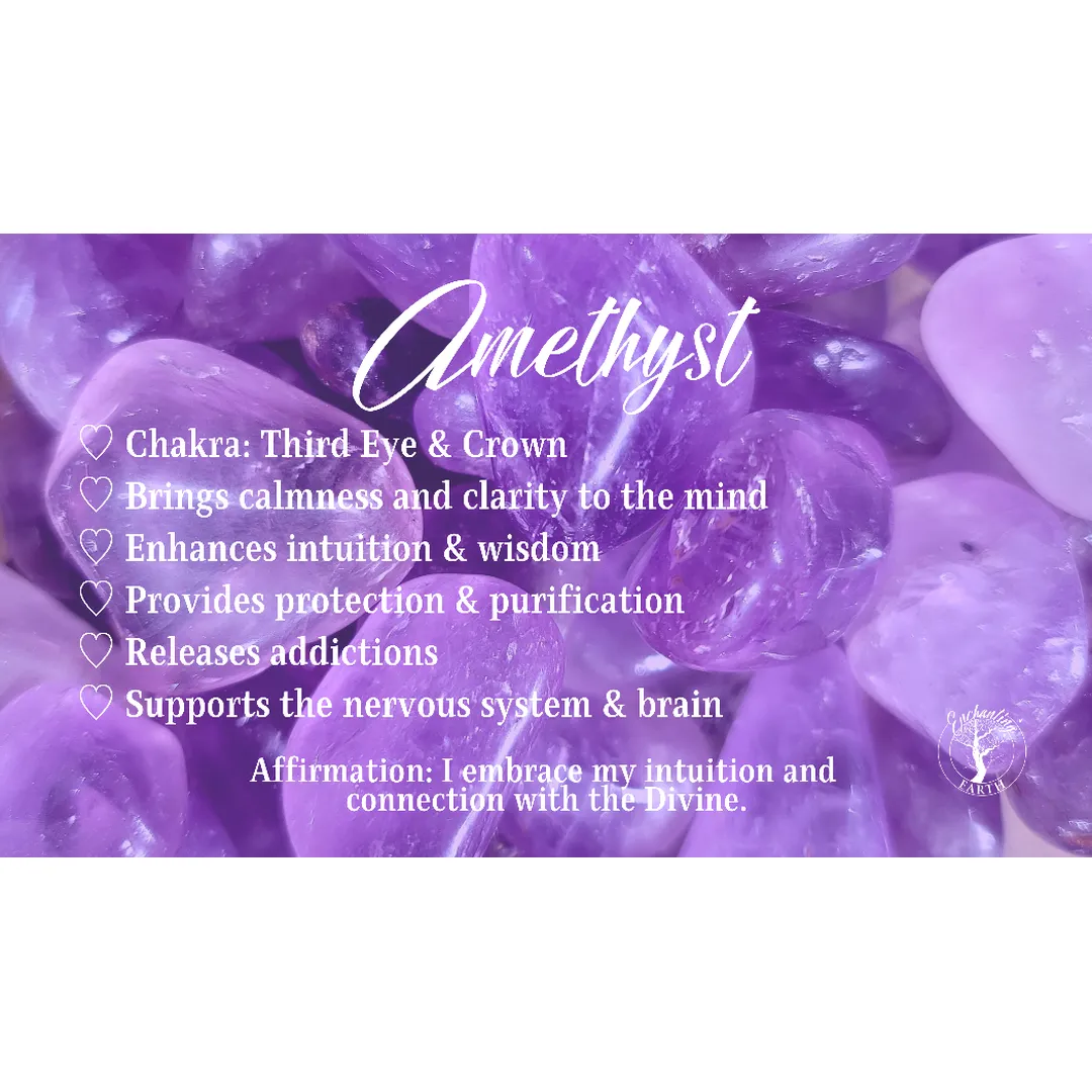 Amethyst Rutile Bracelet for Intuition, Connection with the Divine and Sobriety