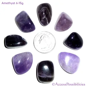 Amethyst Tumbled Stones From Uruguay