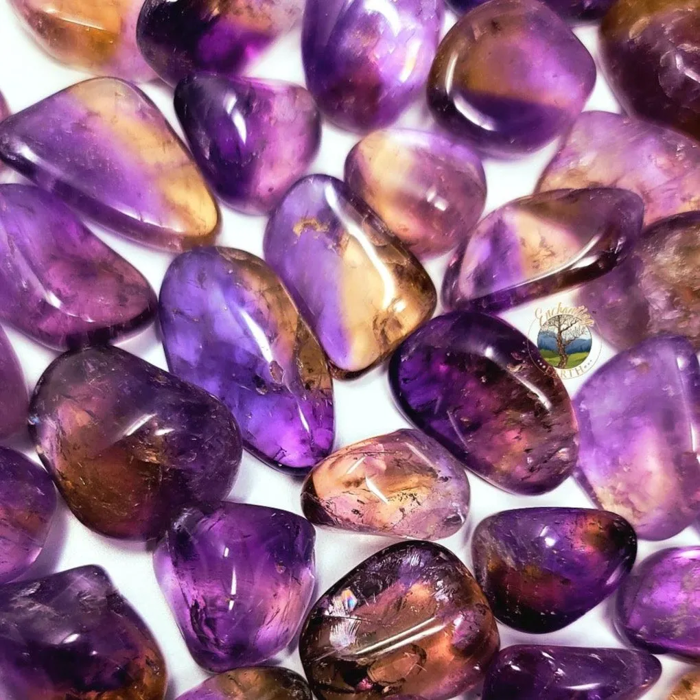 Ametrine Tumble for Action & Empowerment to Pursue Your Dreams