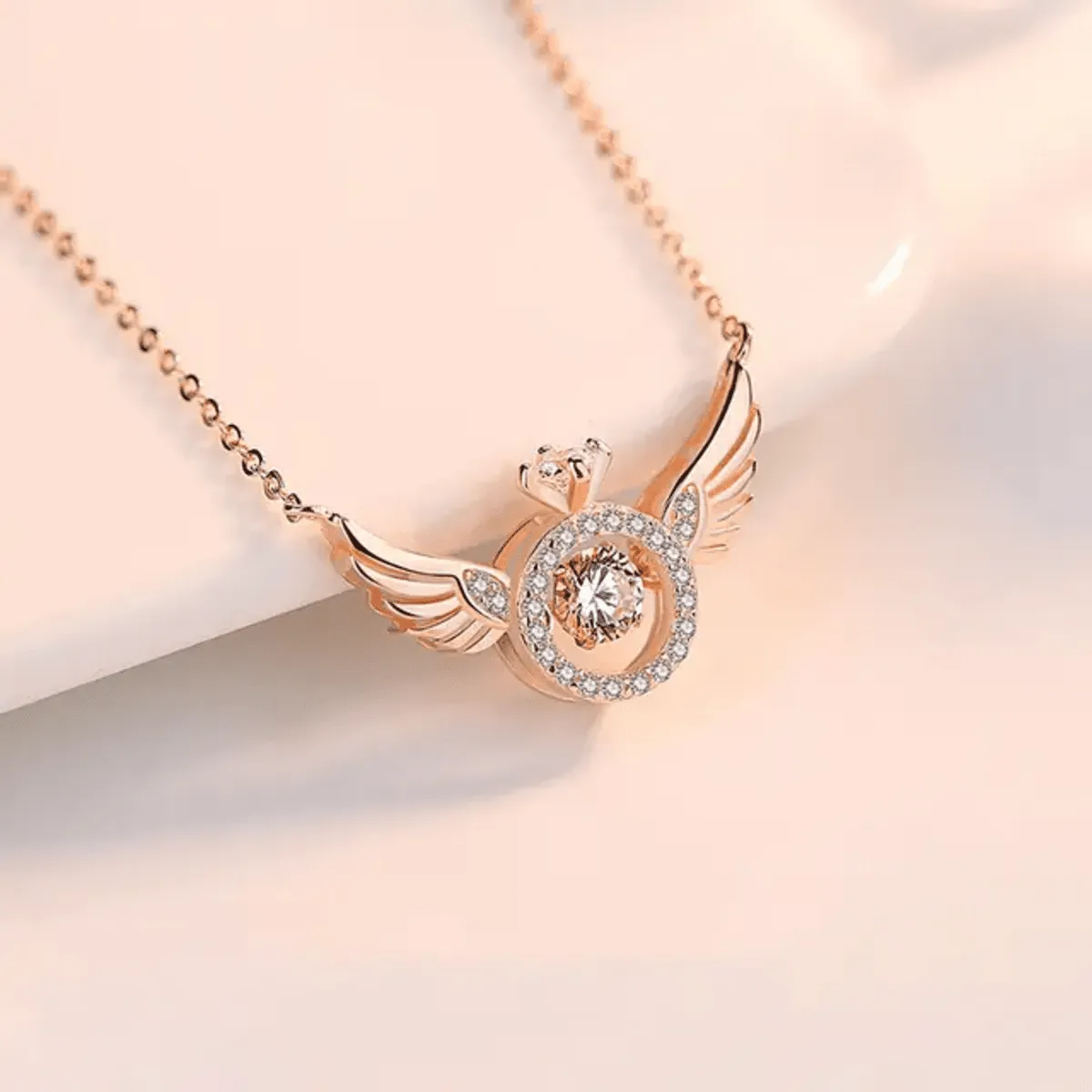 Angel Wings Pendant Necklace