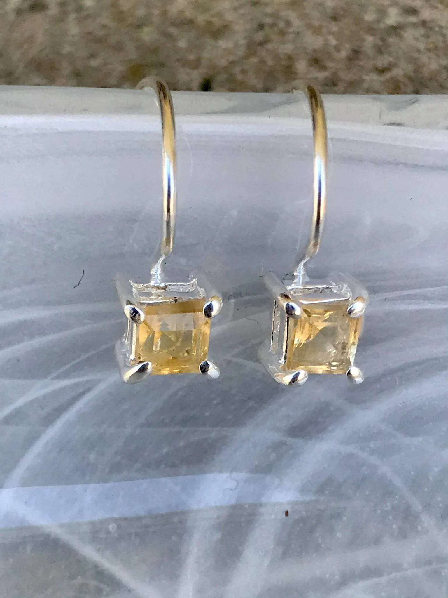 Birthstone Mini-Drops Citrine