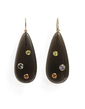 Ceremony Earrings in Onyx