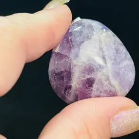 Chevron Amethyst XL Tumble #129