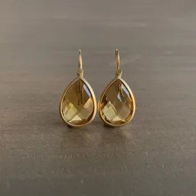 Citrine Drop Earrings