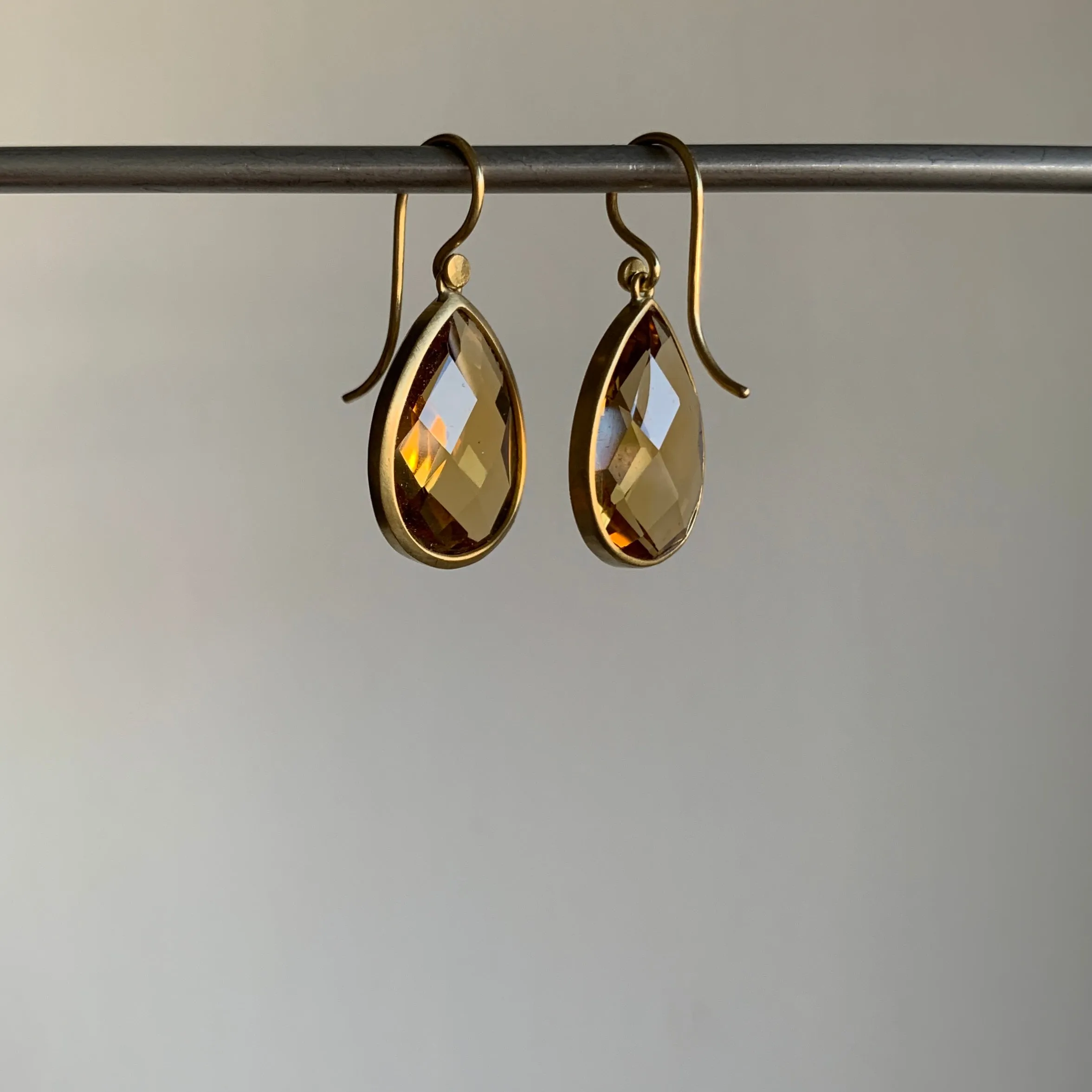 Citrine Drop Earrings