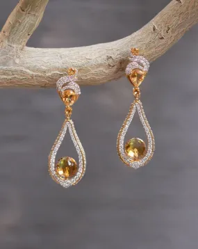 Citrine Drop Earrings