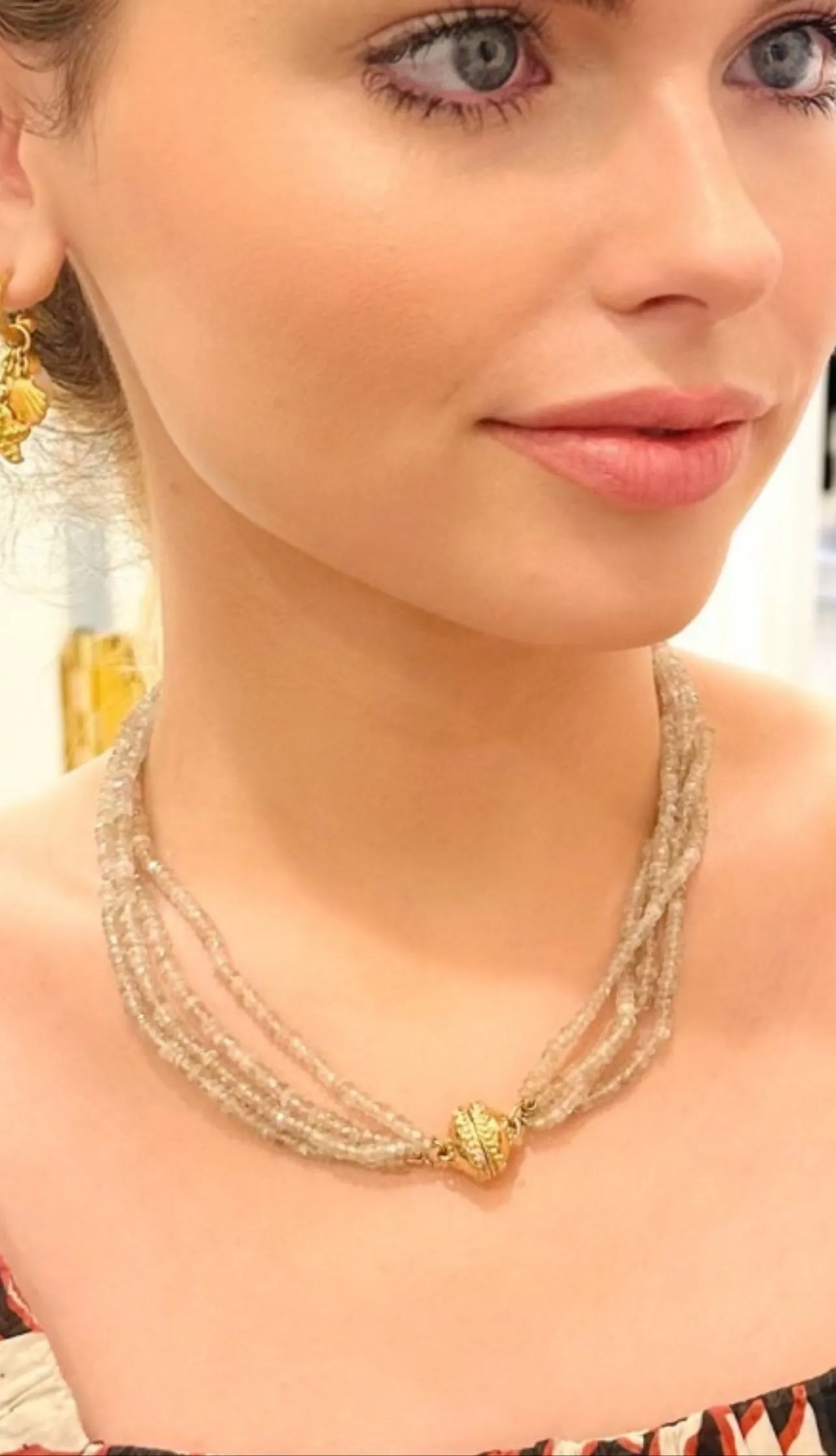 CWC Multi-Strand Beaded Necklaces   Colors