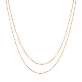 Dainty Necklace - Gold Plated