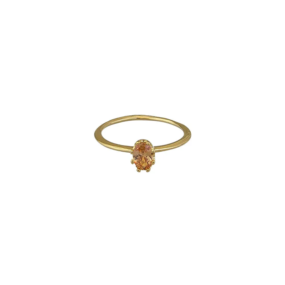 Dora Ring - Peach
