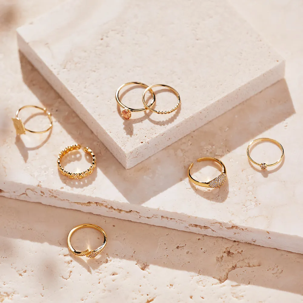 Dora Ring - Peach