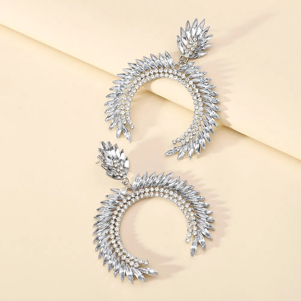 Elegant Modern Big Dangle Earrings For Women