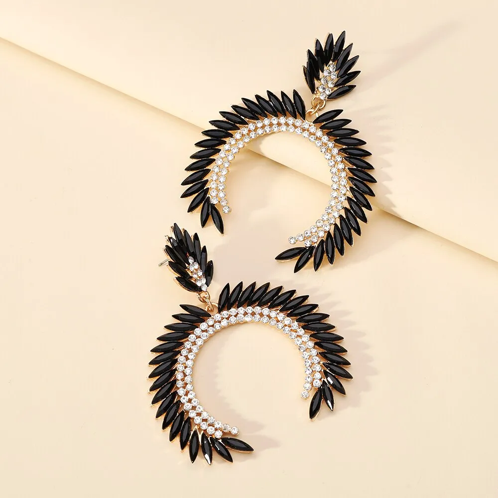 Elegant Modern Big Dangle Earrings For Women