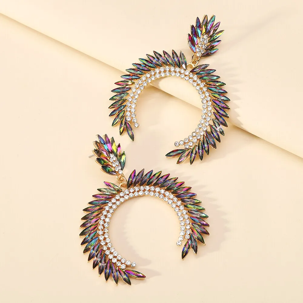 Elegant Modern Big Dangle Earrings For Women