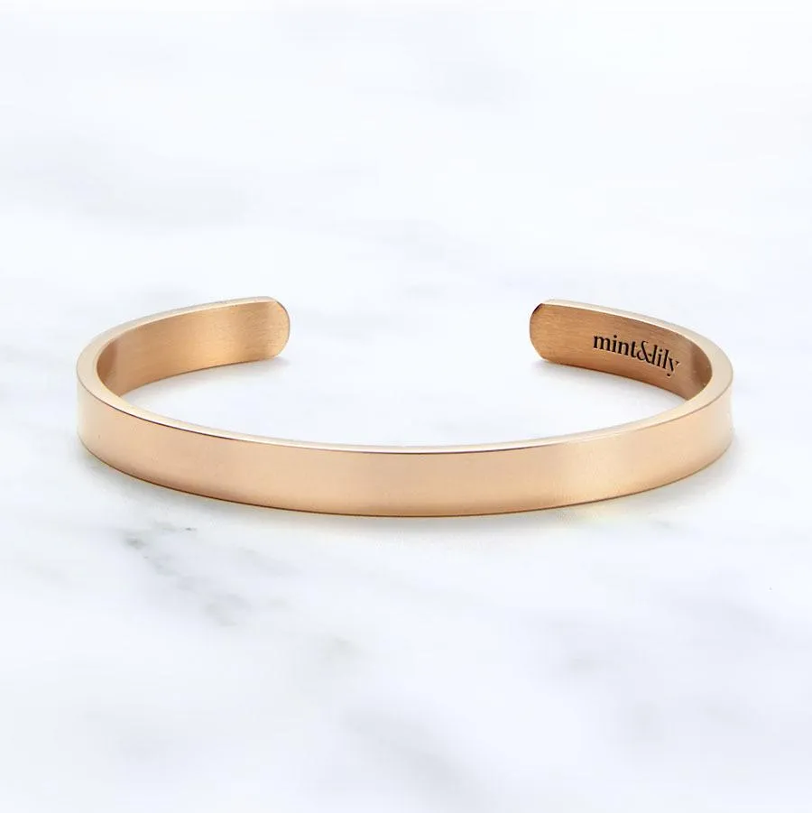 I Am The Storm Personalizable Cuff Bracelet