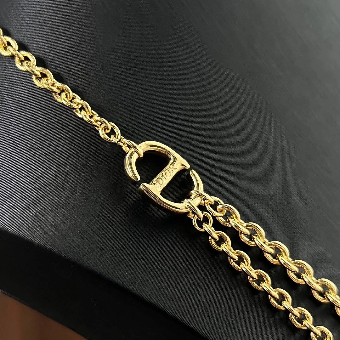 JW658 CD Navy Necklace