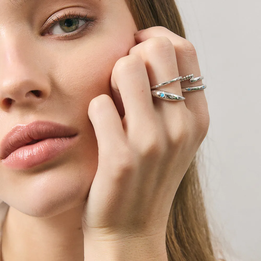 Laura Ring Sterling Silver - Silver