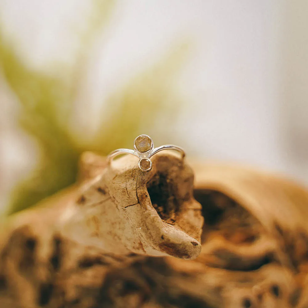 Lia Gemstone Sterling Silver Rings