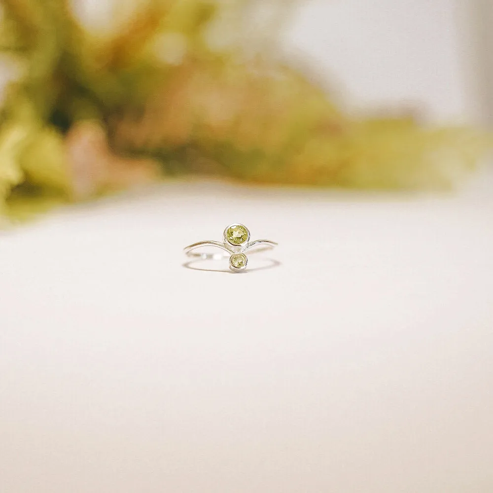Lia Gemstone Sterling Silver Rings