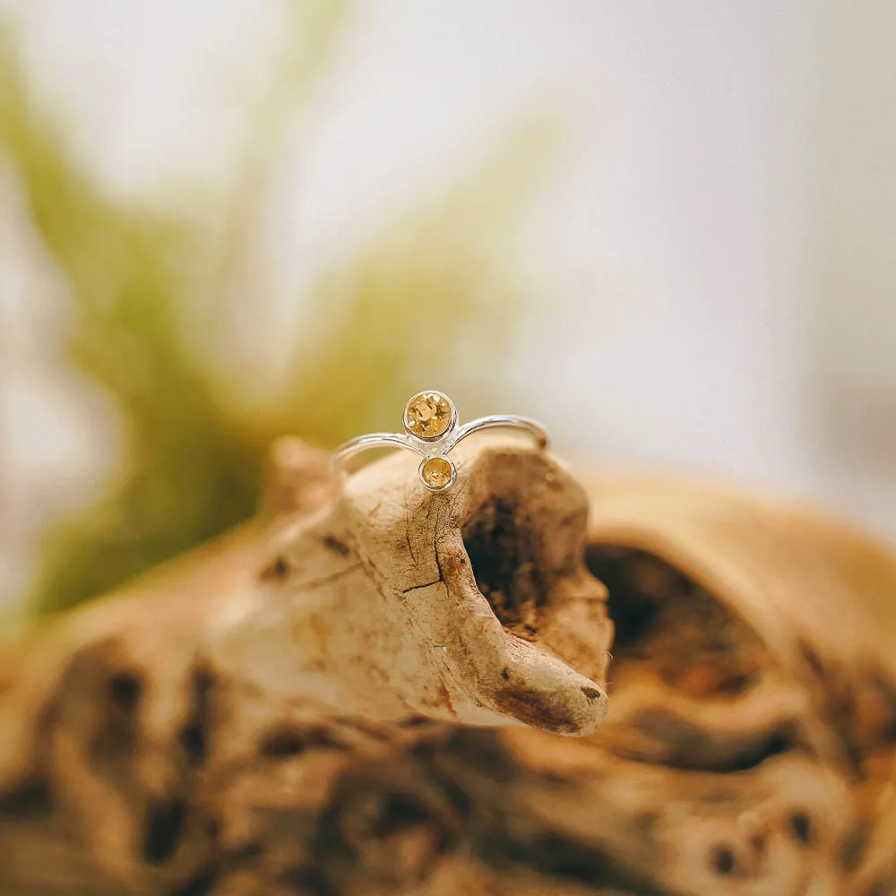Lia Gemstone Sterling Silver Rings