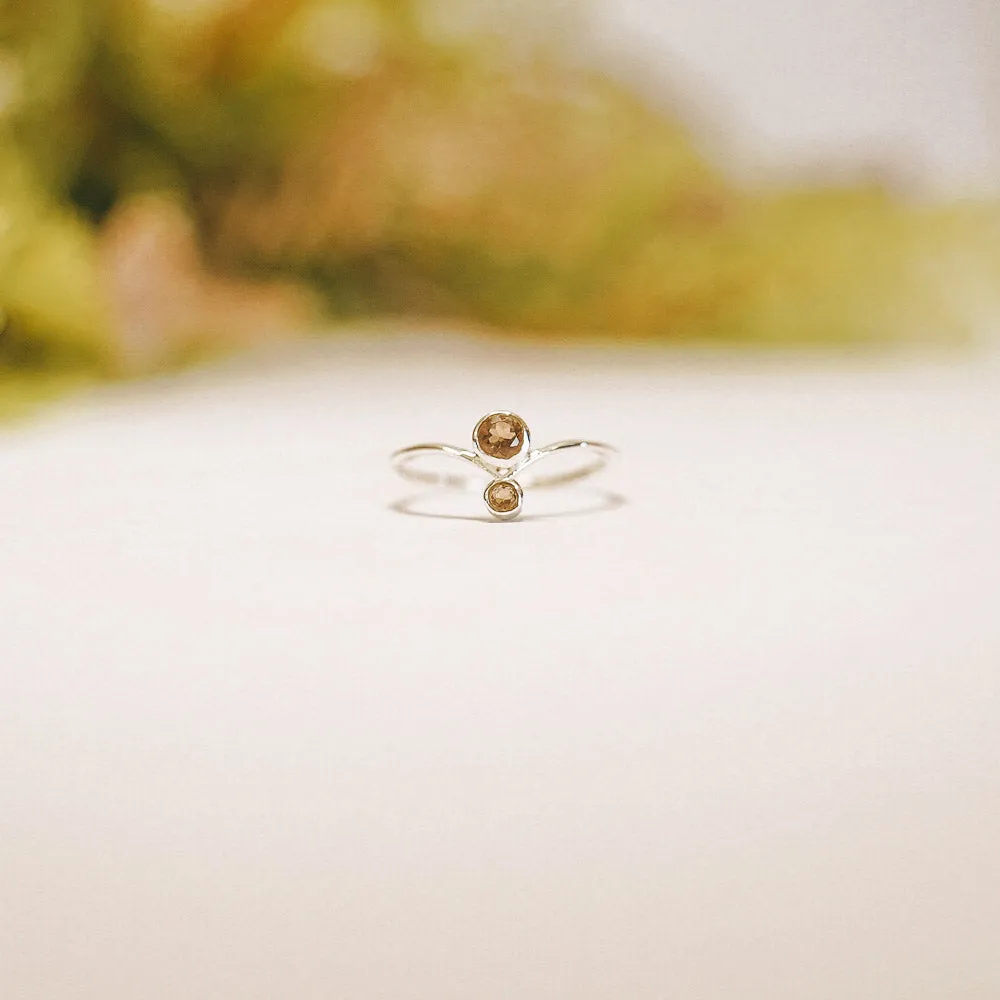 Lia Gemstone Sterling Silver Rings