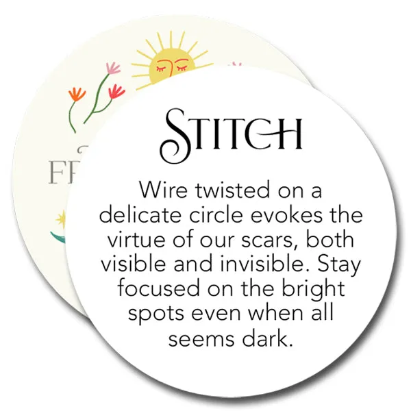 Mini Sparky Stitch Earrings