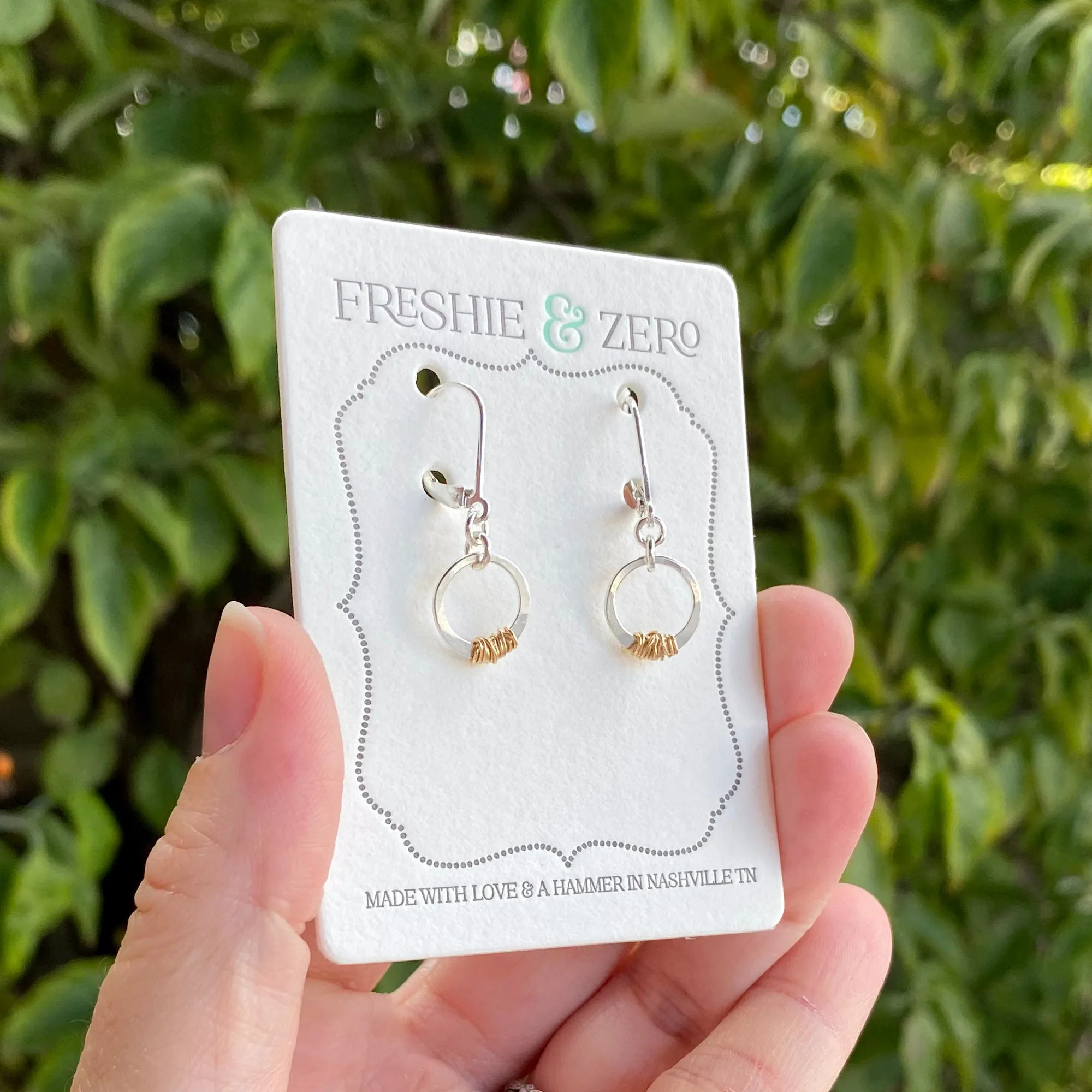 Mini Sparky Stitch Earrings