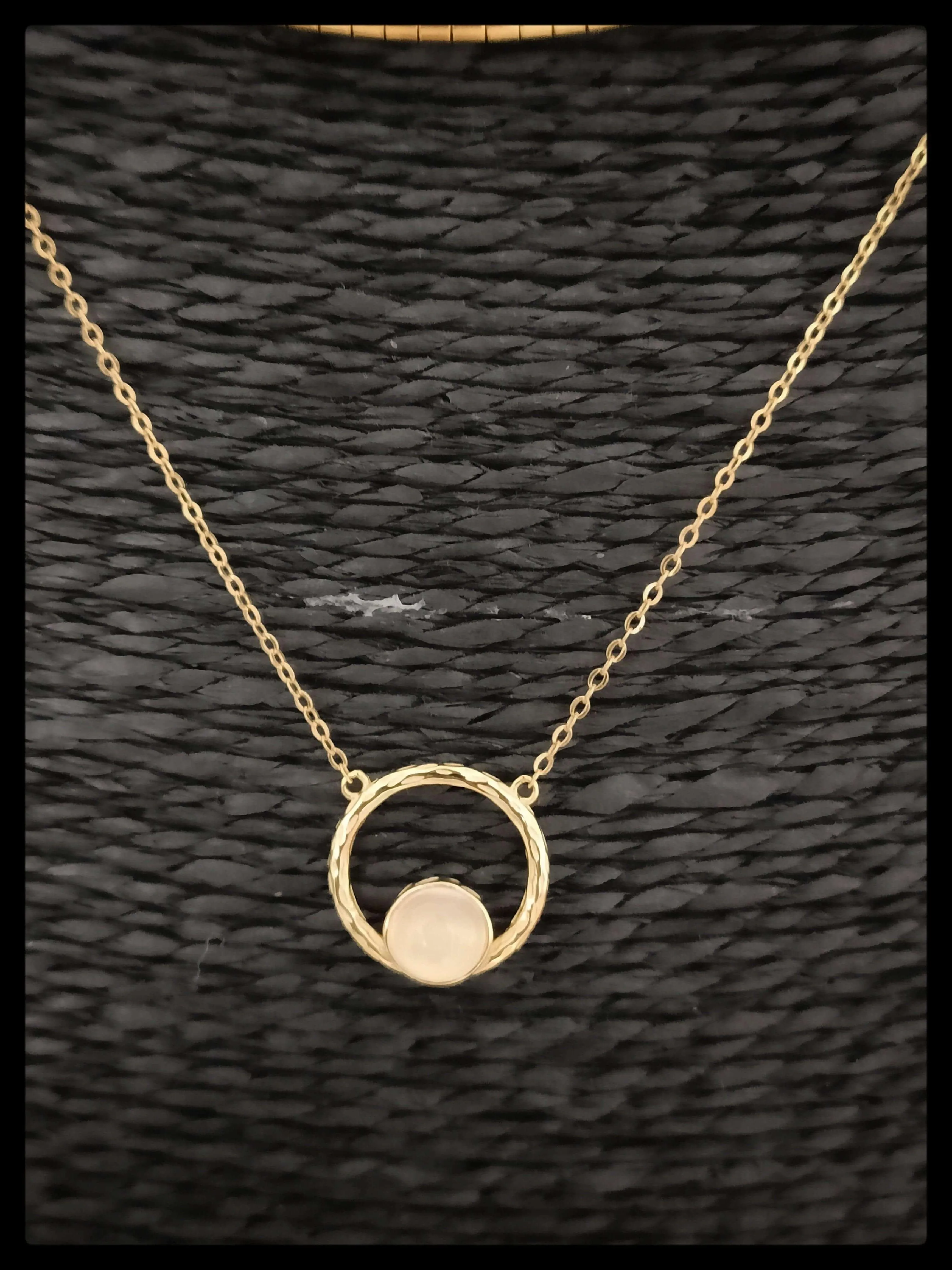 Mona Moonstone Necklace Set