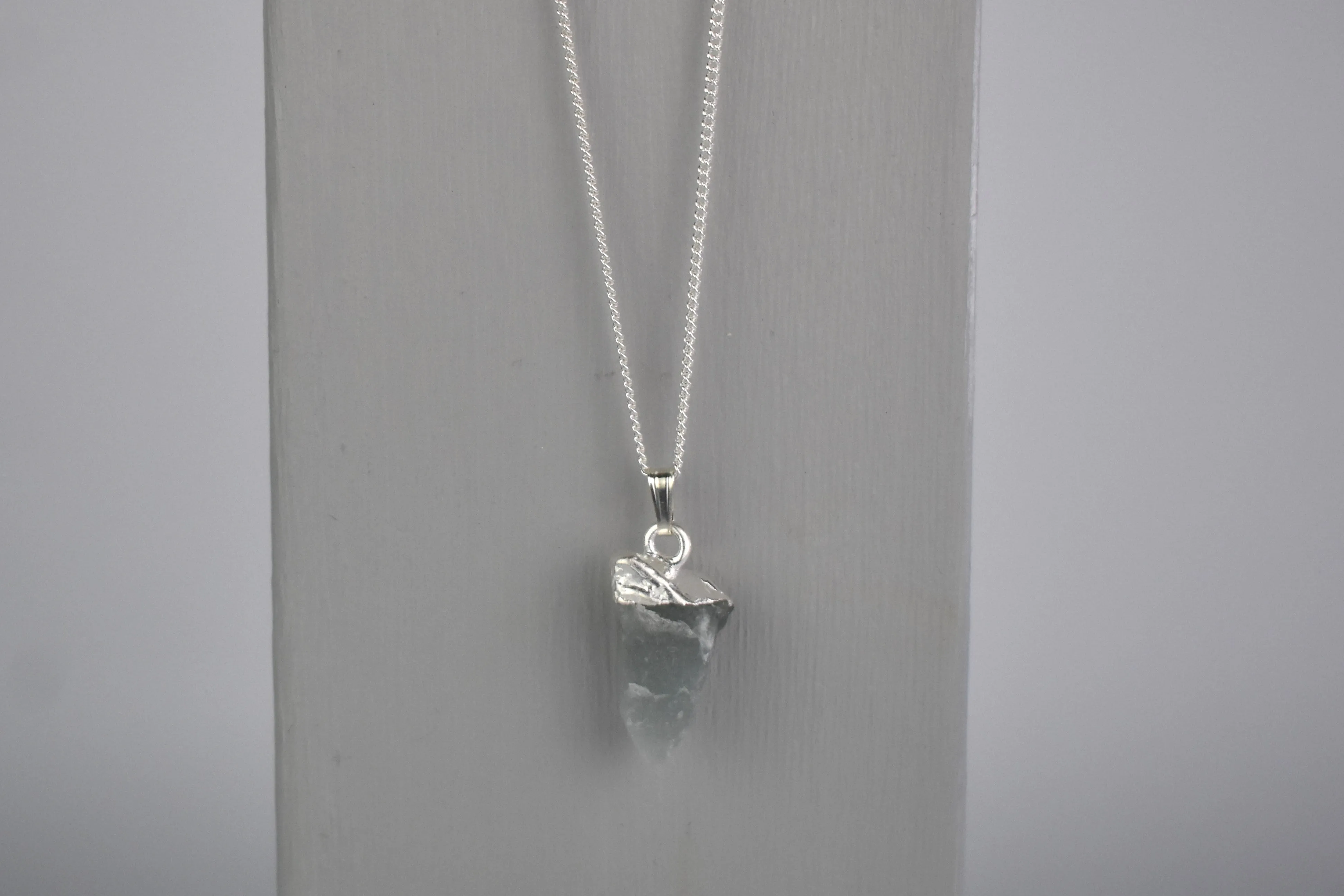 Moonstone Raw Crystal Pendant