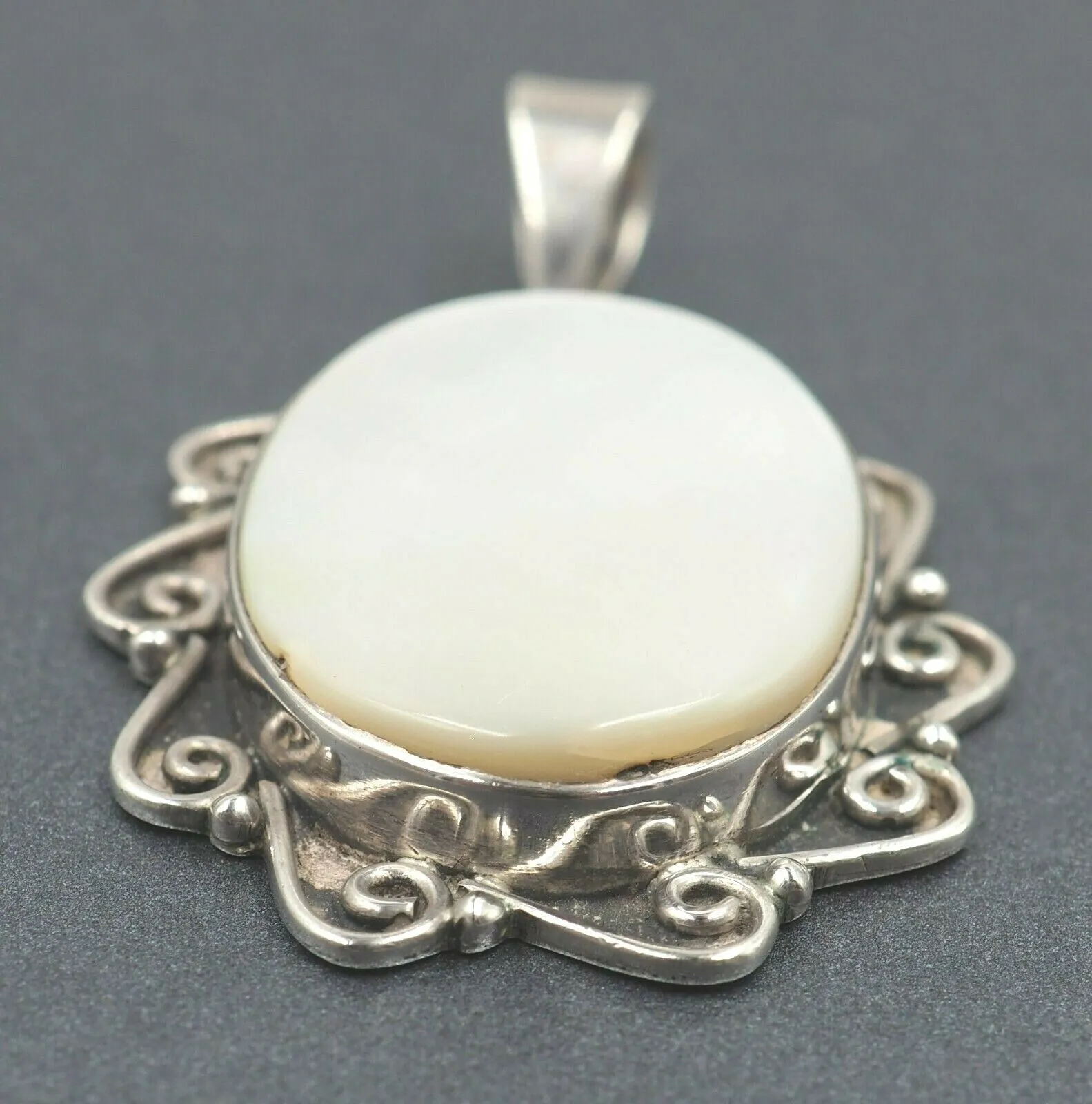 Mother of Pearl 925 Sterling Silver Pendant