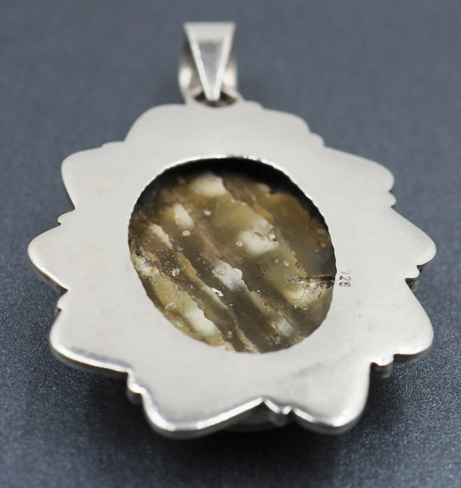 Mother of Pearl 925 Sterling Silver Pendant