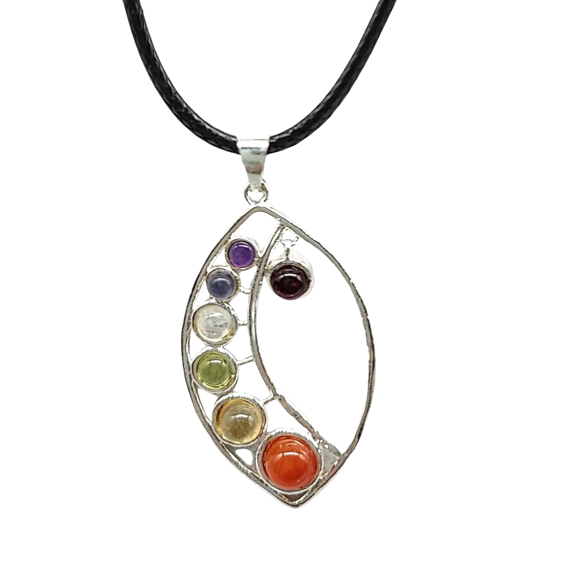 Necklace -Eye -7 Chakras