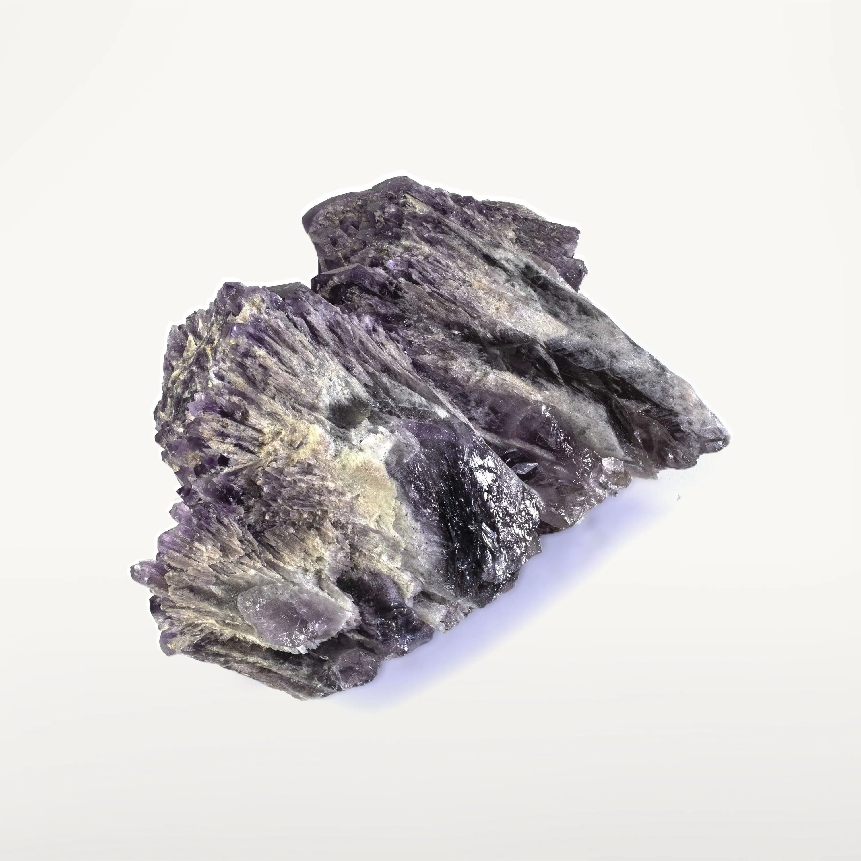 Rare Natural Elestial Amethyst Cluster Point from Brazil - 54.2 lbs