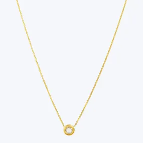 Rose Cut Diamond Necklace