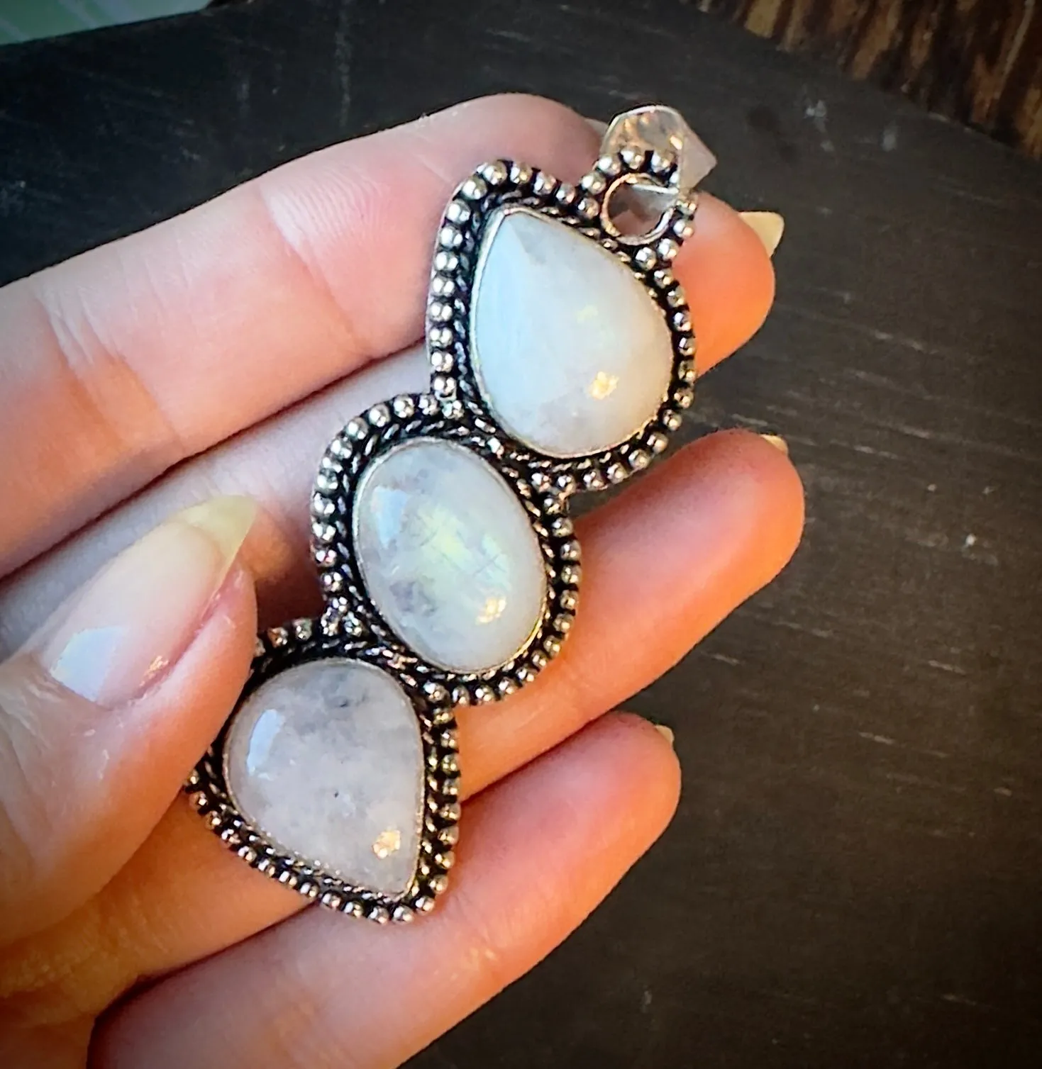 Selene | Moonstone Pendant