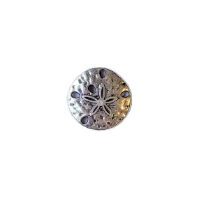 Silver Small Sand Dollar Charm