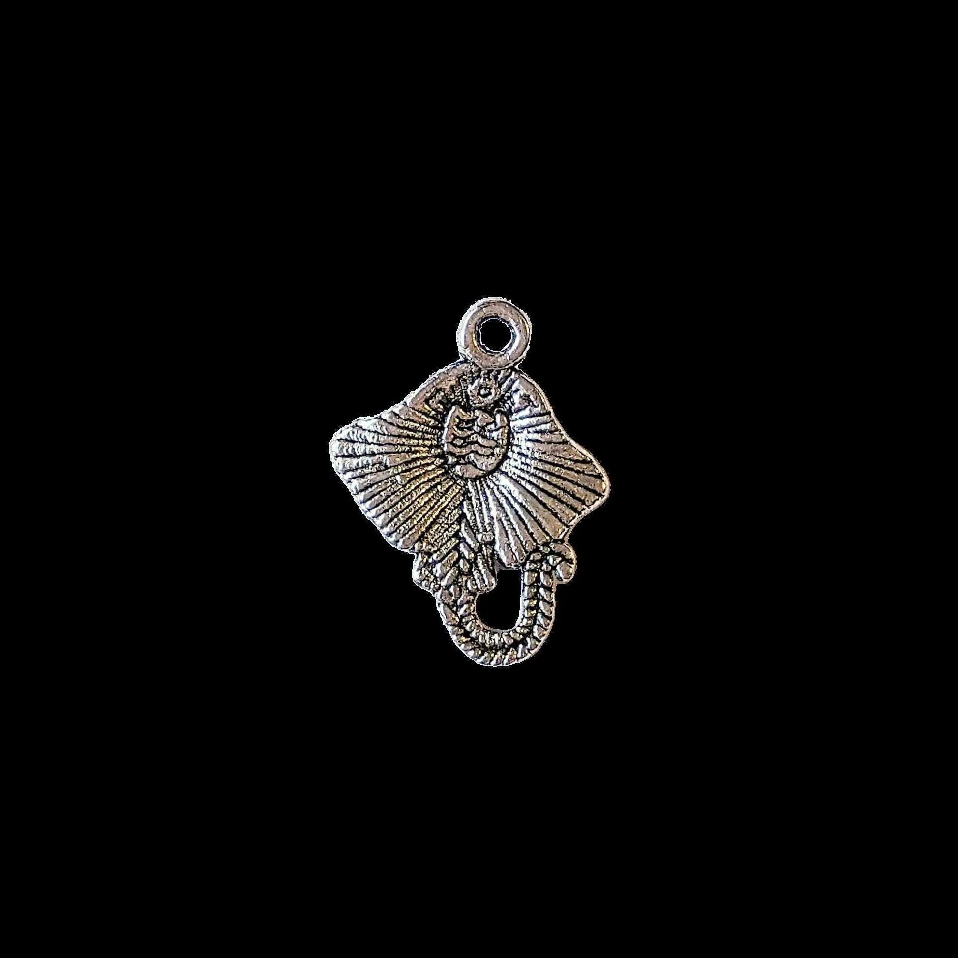 Silver Stingray charm Pendant