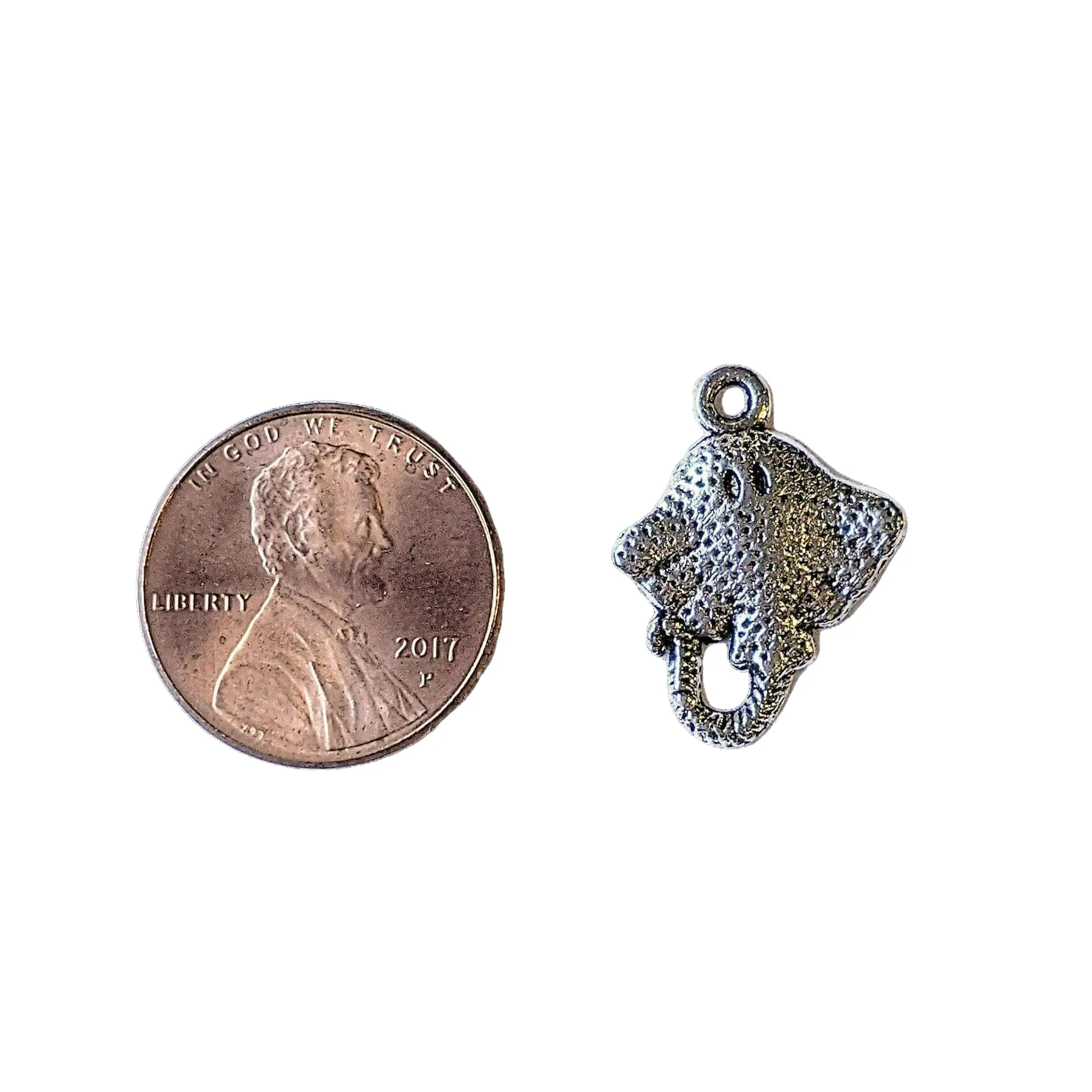 Silver Stingray charm Pendant