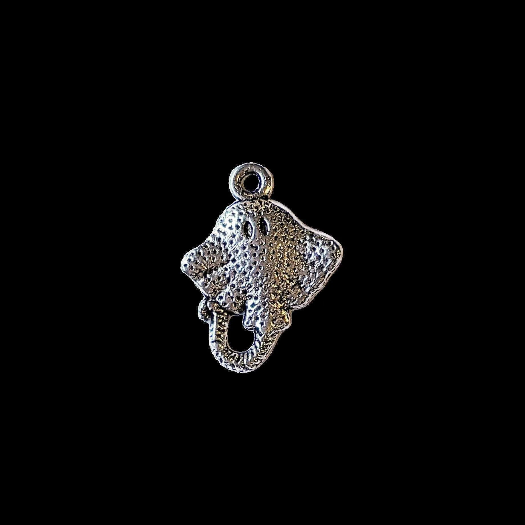 Silver Stingray charm Pendant