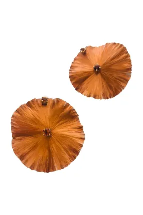 Small Citrine Mother Nature Earrings