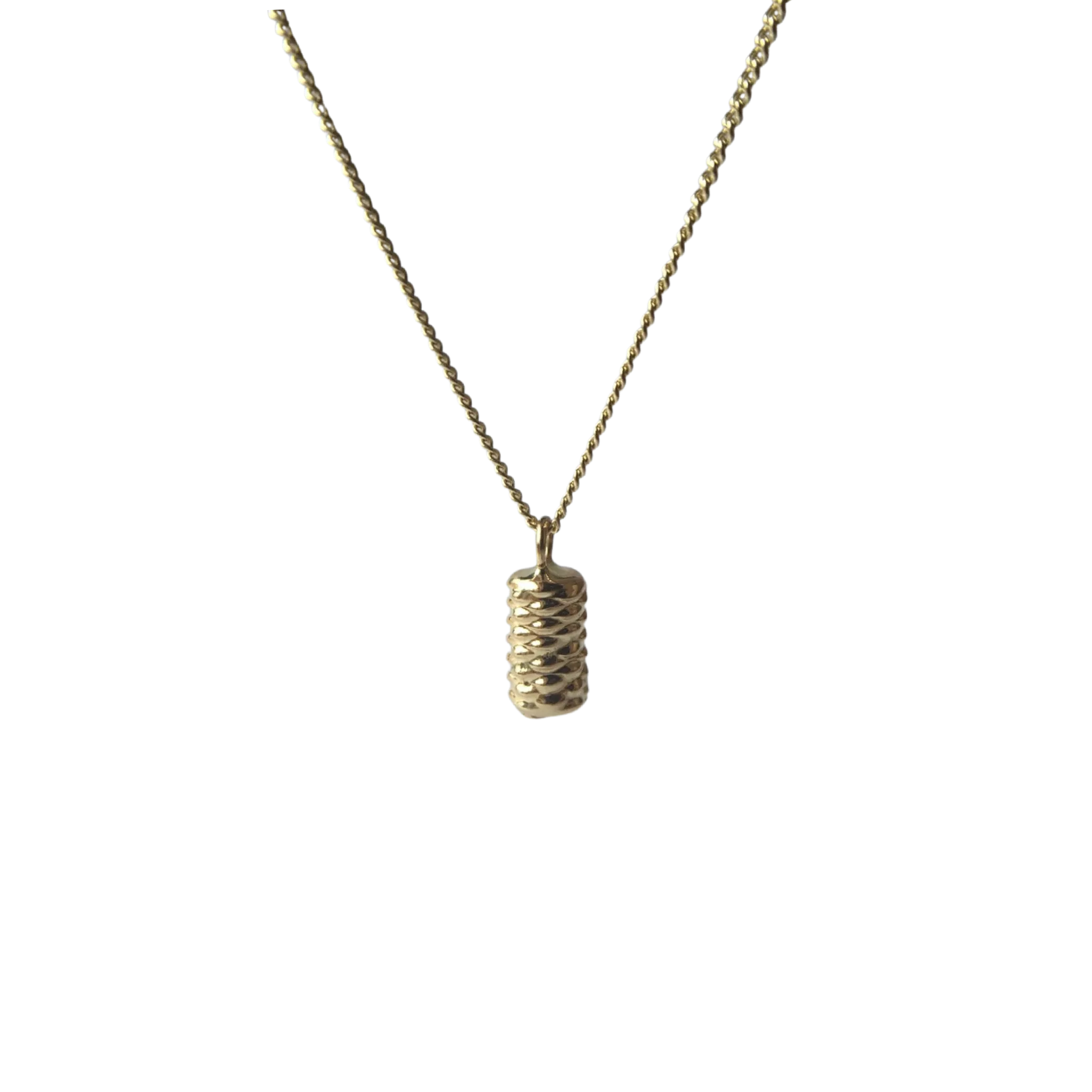 Small Knit Collection Necklace in 18k Yellow Gold