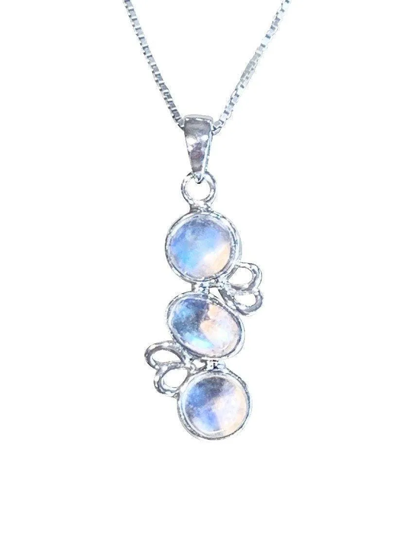 Sterling Silver Moonstone pendant