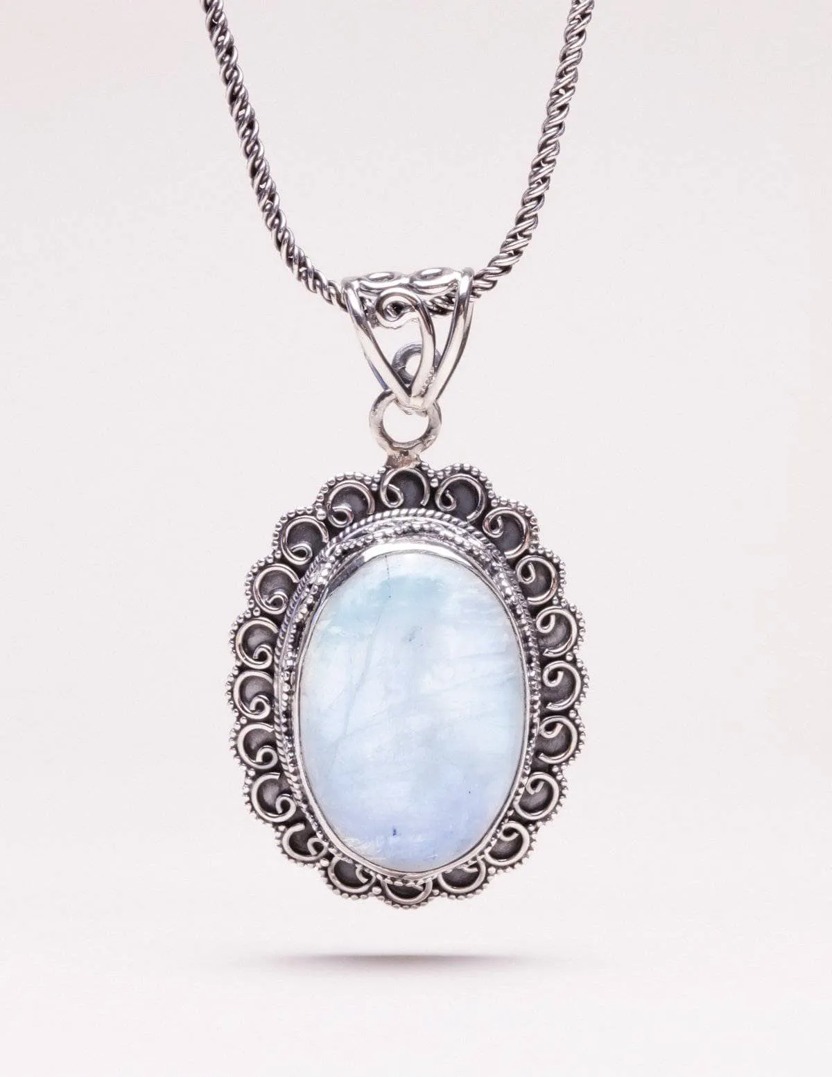 Vintage Moonstone Necklace - One of a Kind
